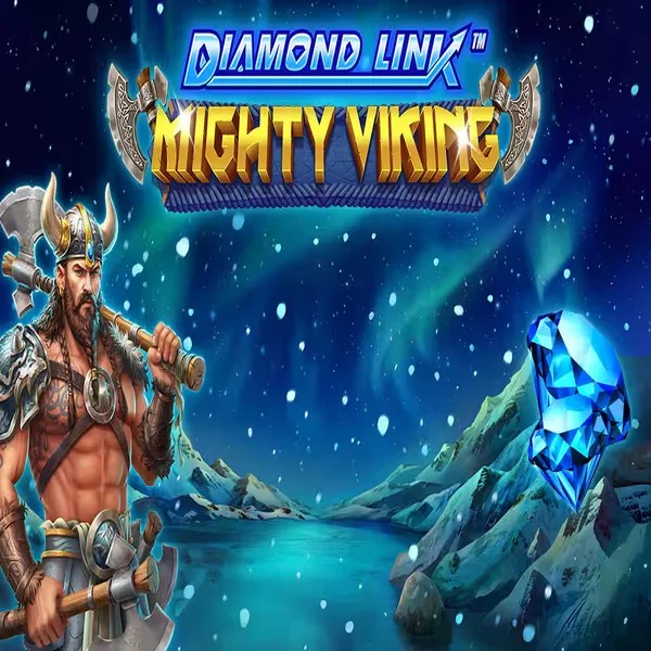 Slots logo of Diamond Link Mighty Viking from Greentube at Katanaspin Casino