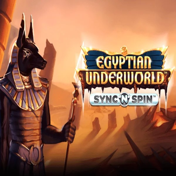 Official Slots logo: Egyptian Underworld by Greentube at Katanaspin Casino