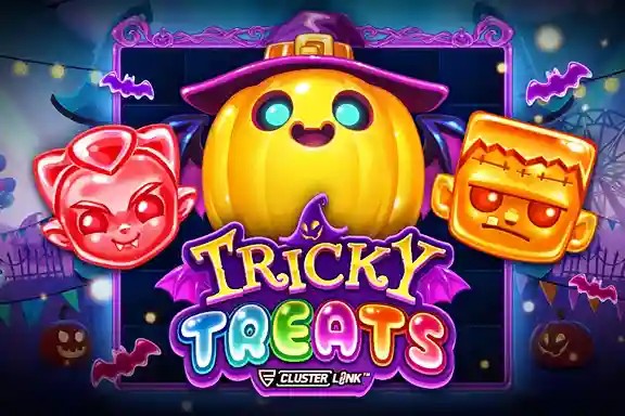 Tricky Treats logo – Slots by Push Gaming at Katanaspin Casino