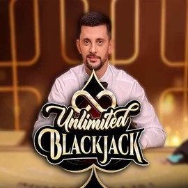 Unlimited Blackjack slot visual from Ezugi available on katanaspins.co.uk